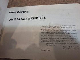 Ford Cortina ksikirja, Lisvarusteet ja autotarvikkeet, Auton varaosat ja tarvikkeet, Hmeenkyr, Tori.fi