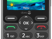 Doro 5861 matkapuhelin (grafiitti)