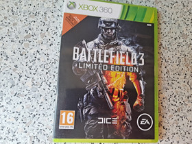 Battlefield 3 Limited Edition (Xbox 360), Pelikonsolit ja pelaaminen, Viihde-elektroniikka, Lappeenranta, Tori.fi