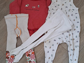 Vauvan vaatepaketti, koko 60 (body, potkuhousut +2 sukkikset), Lastenvaatteet ja kengt, Laukaa, Tori.fi