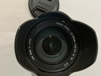 Canonin Sigma 18-200/3.5-6.3 dc OS objektiivi