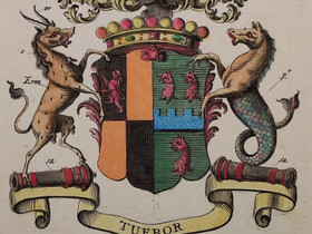 Kolme 1600-1700 -luvun heraldista etsausta, Antiikki ja taide, Sisustus ja huonekalut, Imatra, Tori.fi