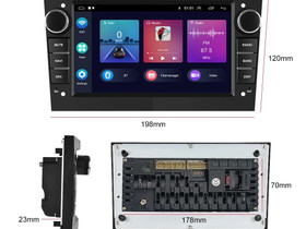 Android 13 CarPlay Autoradio, Multimediasoitin (OPEL) Vivaro, Astra., Autostereot ja tarvikkeet, Auton varaosat ja tarvikkeet, Helsinki, Tori.fi