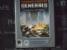 Command Conquer Generals deluxe edition, Pelikonsolit ja pelaaminen, Viihde-elektroniikka, Seinjoki, Tori.fi