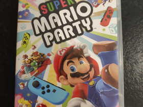 Super Mario party konsolille Nintendo switch, Pelikonsolit ja pelaaminen, Viihde-elektroniikka, Seinjoki, Tori.fi