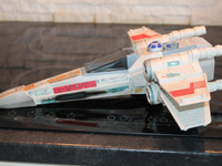 Vintage Star Wars X-wing hvittj nitehoste lelu 1995 36cm 1990-luku vintage