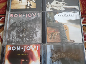 Bon Jovi cd-levyt, Musiikki CD, DVD ja nitteet, Musiikki ja soittimet, Mikkeli, Tori.fi