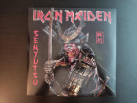 Iron Maiden - Senjutsu 3LP Trifold (Red/Black Marbled)