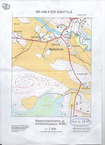 6000m², Kuuslammintie 185, Janakkala