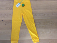 Keltaiset housut, 116-122 cm, uudet