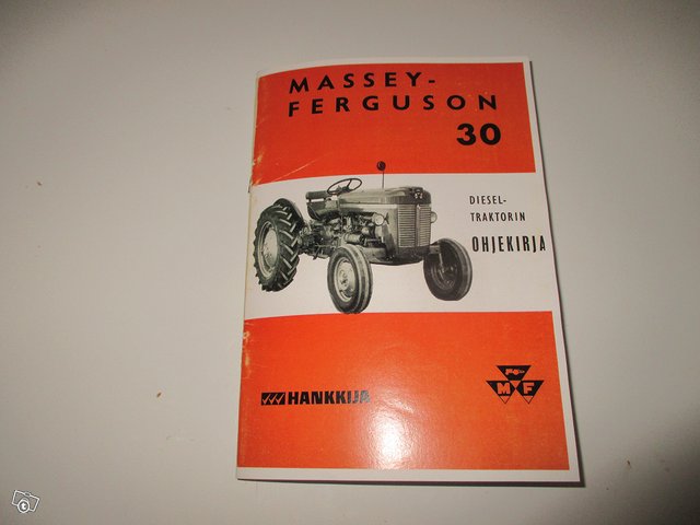 Massey Ferguson 30 D ohjekirja