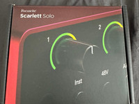Focusrite scarlett Solo