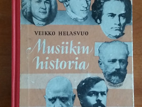 Veikko Helasvuo MUSIIKIN HISTORIA Otava 5p 1966, Oppikirjat, Kirjat ja lehdet, Lappeenranta, Tori.fi