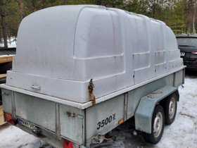 Jj-trailer 3500 1700kg jarrullinen, Perkrryt ja trailerit, Auton varaosat ja tarvikkeet, Keminmaa, Tori.fi