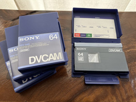 DVCAM-nauha 4 kpl uusia PDV-64N, Muu valokuvaus, Kamerat ja valokuvaus, Vantaa, Tori.fi