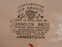 Old Granite Johnson Bros Kupit+Aluset 5kpl
