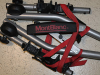 Auton polkupyrn pidike vetokoukkuun MontBlanc 2 pyrlle pyrteline auto