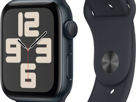 Apple Watch SE 2nd Gen 44mm GPS (keskiy alu./kes. urheiluranneke M/L), Muu viihde-elektroniikka, Viihde-elektroniikka, Kokkola, Tori.fi