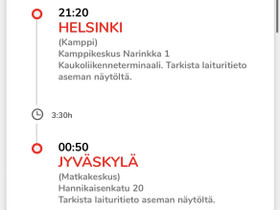 Onnibus Jyvskyln 26.3, Matkat, risteilyt ja lentoliput, Matkat ja liput, Espoo, Tori.fi