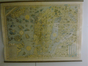 Carta Marina 1593 kartta, Taulut, Sisustus ja huonekalut, Kaskinen, Tori.fi