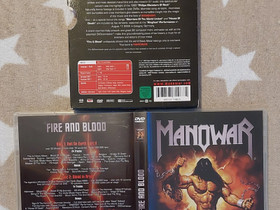 Manowar - Fire And Blood 2xDVD, Elokuvat, Tampere, Tori.fi