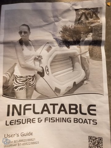Inflatable leisure fishing boats