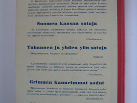 K.Merikoski, Suomen Kansan Satuja I, 1962, Kaunokirjallisuus, Kirjat ja lehdet, Kotka, Tori.fi