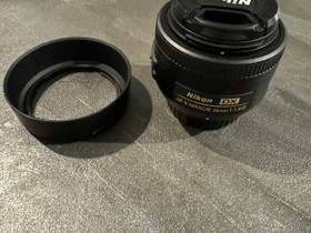 Nikkor DX 35mm f1.8 AF-S objektiivi, Objektiivit, Kamerat ja valokuvaus, Hmeenlinna, Tori.fi