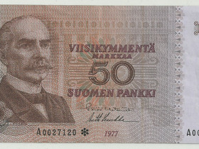 Suomi Thtiseteli 50 markkaa vuodelta 1977*, Rahat ja mitalit, Kerily, Savonlinna, Tori.fi