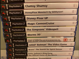 Playstation 2 Animaatio Pelej, Pelikonsolit ja pelaaminen, Viihde-elektroniikka, Kotka, Tori.fi
