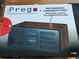 Prego Matkaradio, Audio ja musiikkilaitteet, Viihde-elektroniikka, Liperi, Tori.fi