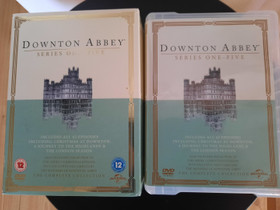 Downton Abbey kaudet 1-5 DVD kokoelma, Elokuvat, Naantali, Tori.fi