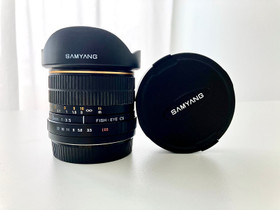Samyang fish-eye 8mm f3.5 CS Canon EOS, Objektiivit, Kamerat ja valokuvaus, Kuopio, Tori.fi
