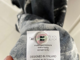 M: Lumoan mustavalkoinen mekko koko XL, Vaatteet ja kengt, Seinjoki, Tori.fi