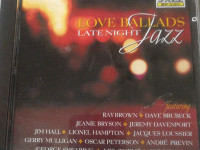 CD : Love Ballads Late Night Jazz