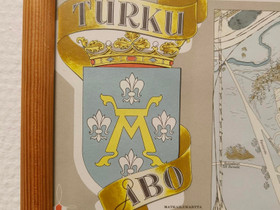 Turku taulu 50-luvulta, Taulut, Sisustus ja huonekalut, Rusko, Tori.fi