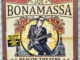 Joe Bonamassa beacon theatre 3LP (USA), Musiikki CD, DVD ja nitteet, Musiikki ja soittimet, Alajrvi, Tori.fi