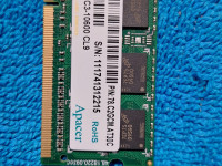 Muisti 8GB so-dimm DDR3 CL9