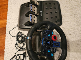 Logitech G29 Driving Force -rattiohjain, Pelikonsolit ja pelaaminen, Viihde-elektroniikka, Vihti, Tori.fi