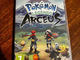 Pokemon Legends Arceus, Nintendo Switch, Pelikonsolit ja pelaaminen, Viihde-elektroniikka, Helsinki, Tori.fi