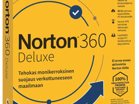 Norton 360 Deluxe, 5 laitetta / 15 kk -tietoturvaohjelmisto, Tietokoneohjelmat, Tietokoneet ja lislaitteet, Jyvskyl, Tori.fi