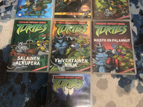 Teenage mutant ninja Turtles ( Teini-ikiset mutanttikilpikonnat ) x 7, Elokuvat, Espoo, Tori.fi