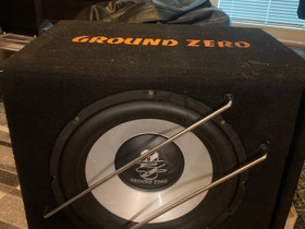 12" ground zero subbari, Audio ja musiikkilaitteet, Viihde-elektroniikka, Vantaa, Tori.fi