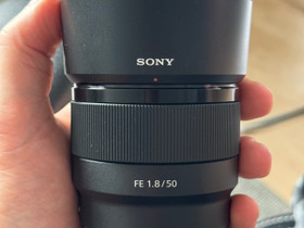 Sony FE 50mm 1.8, Objektiivit, Kamerat ja valokuvaus, Vantaa, Tori.fi