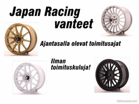 Japan Racing JR WWW.TUNINGTIME.FI Japan racing vanteet edullisesti, Renkaat ja vanteet, Jms, Tori.fi