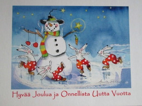 no 8 - JOULUTERVEHDYS - ompun joulukortti, Muu kerily, Kerily, Turku, Tori.fi