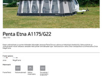 Penta Etna teltta asuntovaunuun