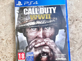 Call of Duty WW2 (PS4), Pelikonsolit ja pelaaminen, Viihde-elektroniikka, Lappeenranta, Tori.fi
