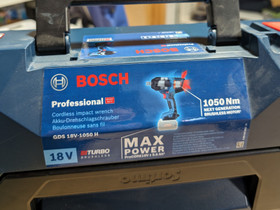 Bosch akkuruuvinvnnin GDS 18V-1050 H ilman akkua, kuljetuskotelon kanssa, Tykalut, tikkaat ja laitteet, Rakennustarvikkeet ja tykalut, Inari, Tori.fi