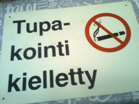 Kyltti: Tupakointi kielletty., Muu kerily, Kerily, Helsinki, Tori.fi